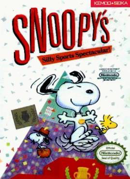 Snoopy’s Silly Sports Spectacular - NES - Loose Video Games Nintendo   