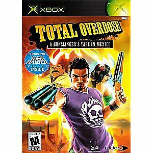Total Overdose - Xbox - in Case Video Games Microsoft   