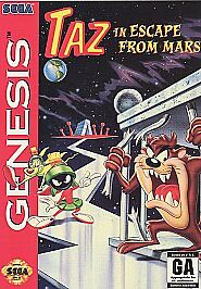 Taz in Escape from Mars - Genesis - Loose Video Games Sega   