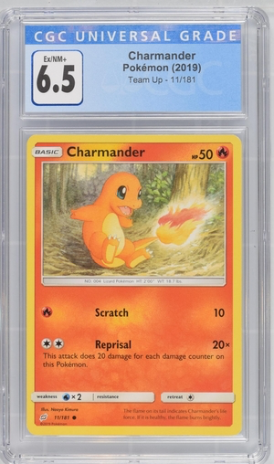 Pokemon - Charmander - Team Up 2019 - CGC 6.5 Heroic Goods and Games Pokemon - Charmander - Team Up 2019 - CGC 6.5 Heroic Goods and Games