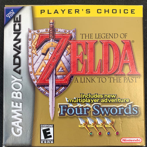 Legend of Zelda - A Link to the Past Four Swords Player’s Choice - Game Boy Advance - Complete Video Games Nintendo   