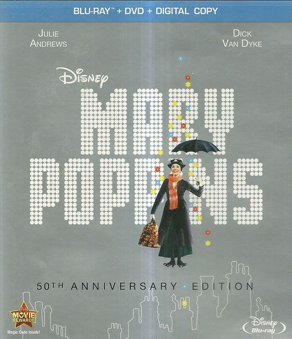 Mary Poppins - Blu-Ray Media Heroic Goods and Games   