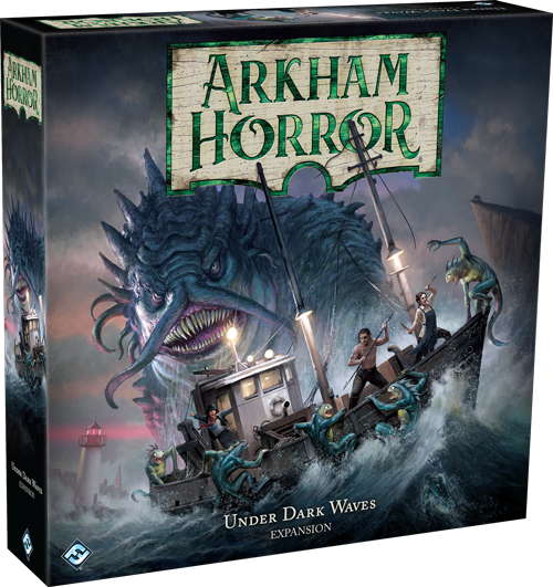 Arkham Horror 3rd Edition - Under Dark Waves Expansion Board Games Heroic Goods and Games   