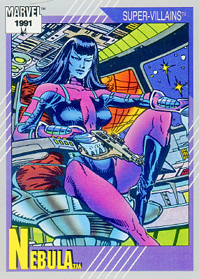 Marvel Universe 1991 - 078 - Nebula Vintage Trading Card Singles Impel   