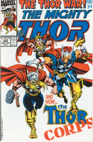 Thor, Vol. 1 #440 Comics Marvel   