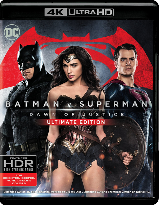 Batman v Superman: Dawn of Justice - 4K UHD Media Heroic Goods and Games   
