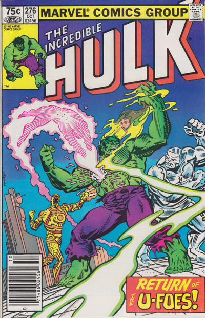 Incredible Hulk, Vol. 1 #276 Comics Marvel   