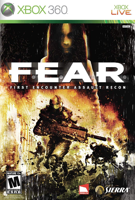 FEAR - First Encounter Assault Recon - Xbox 360 - in Case Video Games Microsoft   