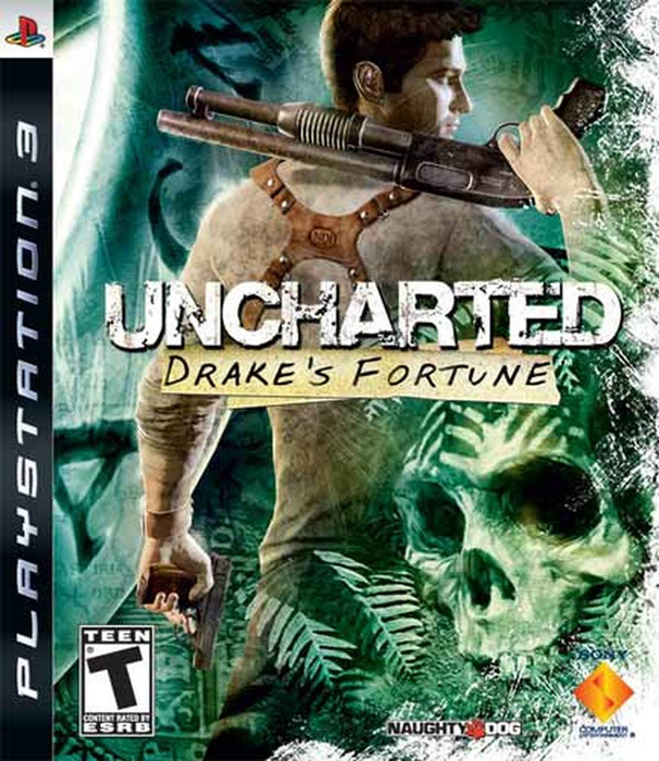 Uncharted  - Drake’s Fortune - Playstation 3 - in Case Video Games Sony   
