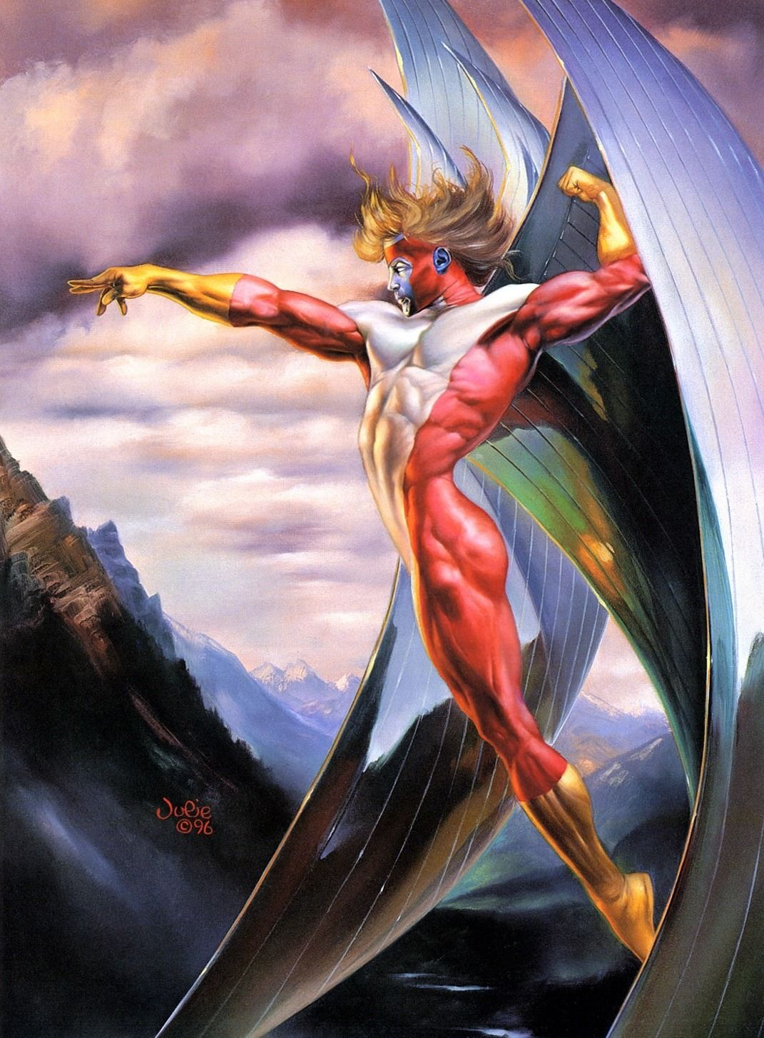Marvel Masterpieces 1996 - 01 - Archangel — Heroic Goods and Games