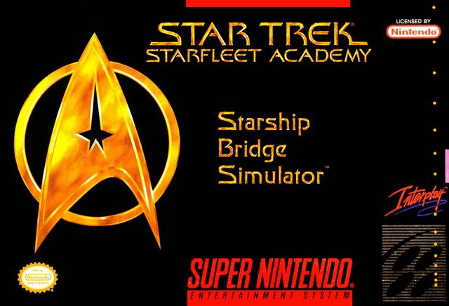 Star Trek - Starfleet Academy - SNES - Loose Video Games Nintendo   