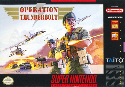 Operation Thunderbolt - SNES - Loose Video Games Nintendo   