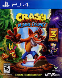 Crash Bandicoot N Sane Trilogy - Playstation 4 - in Case Video Games Sony   