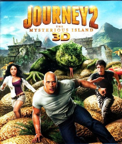 Journey 2: The Mysterious Island - Blu-Ray Media Heroic Goods and Games   
