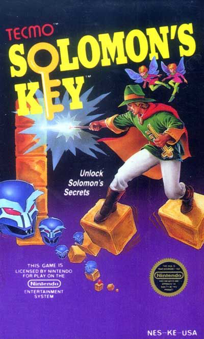 Solomon’s Key - NES - Loose Video Games Nintendo   