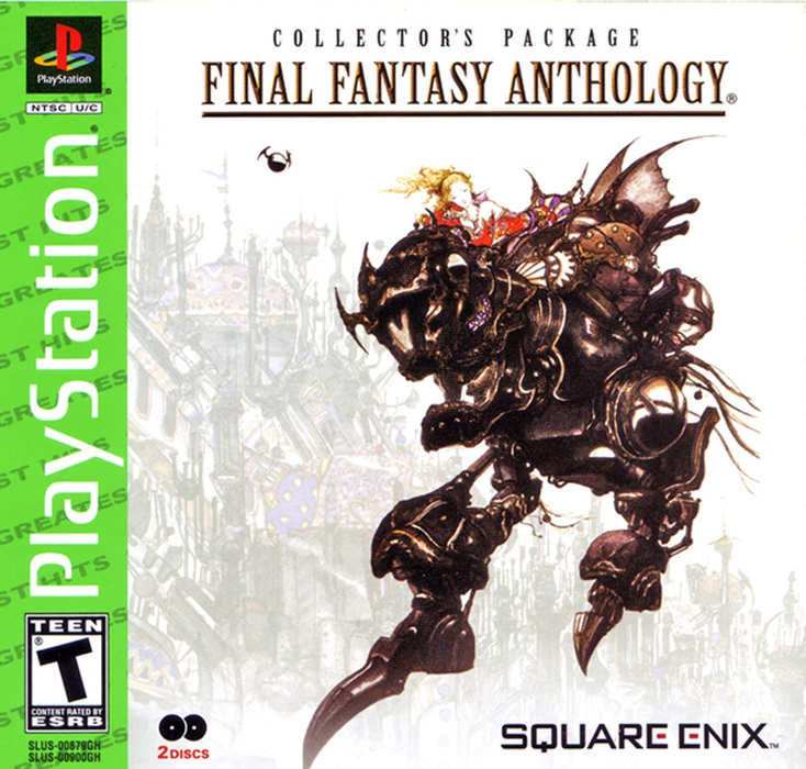 Final Fantasy Anthology - Greatest Hits - Playstation 1 - Sealed Video Games Sony   