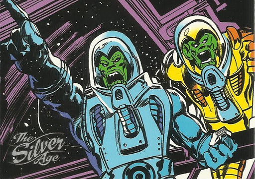 Marvel - The Silver Age 1998 - 94- Avengers #96 Vintage Trading Card Singles Skybox