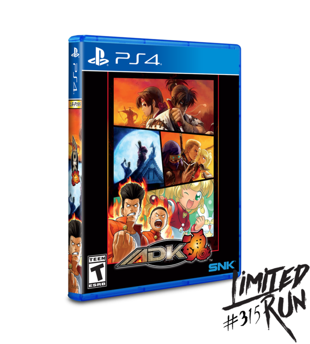 ADK Damashii -Limited Run #315 - Playstation 4 - Sealed Video Games Limited Run   