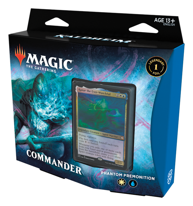 Magic the Gathering CCG: Kaldheim Commander Deck - Phantom Premonition CCG WIZARDS OF THE COAST, INC   