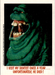 Fright Flicks 1988 - 05 - Ghostbusters - I Visit My Dentist Once a Year...Unfortunately, He Died! Vintage Trading Card Singles Topps