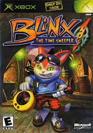 Blinx - Time Sweeper - Xbox - in Case Video Games Microsoft   