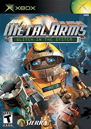 Metal Arms - a Glitch in the System - Xbox - in Case Video Games Microsoft   