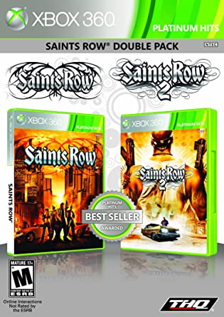 Saints Row Double Pack - Xbox 360 - Complete Video Games Microsoft   
