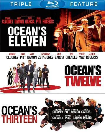 Ocean's Eleven, Twelve, and Thirteen and a Half- Blu-Ray Media Heroic Goods and Games   