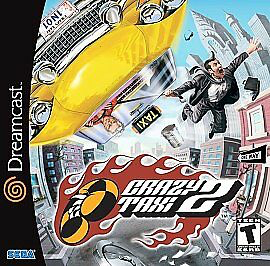 Crazy Taxi 2 - Dreamcast - Complete Video Games Sega   