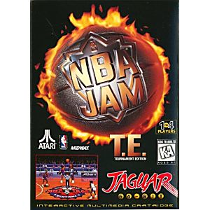 NBA Jam - Tournament Edition Atari Jaguar - Loose with Manual Video Games Sony   