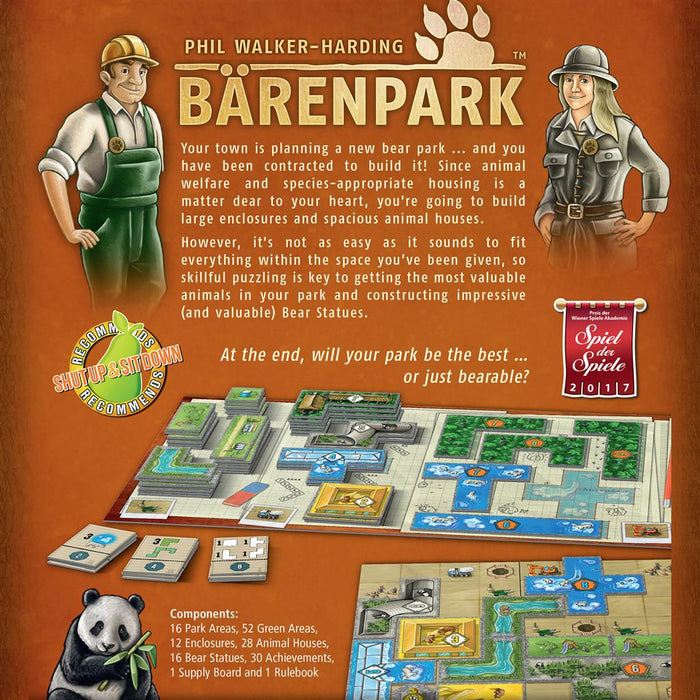 Barenpark Board Games ASMODEE NORTH AMERICA   