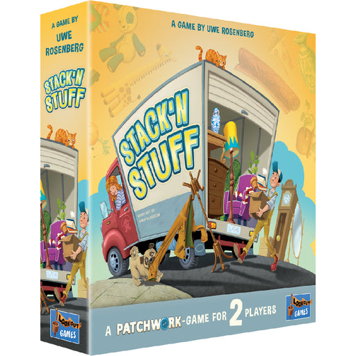Stack'n Stuff: A Patchwork Game Board Games ASMODEE NORTH AMERICA   