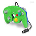 Wii/Gamecube Wired Controller - Green/Blue Video Game Accessories Hyperkin   