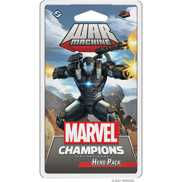 Marvel Champions LCG: War Machine Hero Pack Board Games ASMODEE NORTH AMERICA   