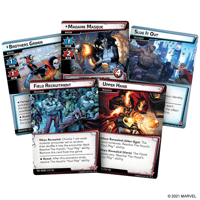 Marvel Champions LCG: The Hood Scenario Pack Board Games ASMODEE NORTH AMERICA   
