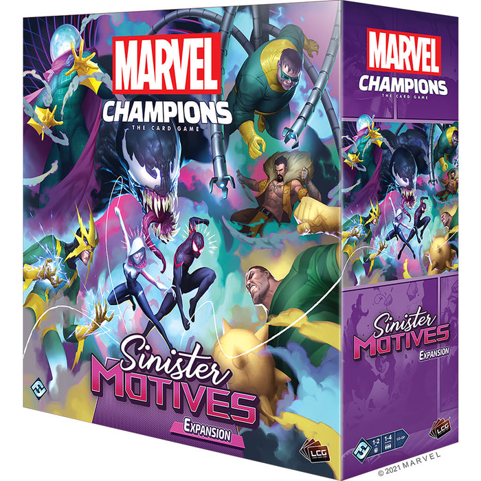 Marvel Champions LCG: Sinister Motives Expansion Board Games ASMODEE NORTH AMERICA   