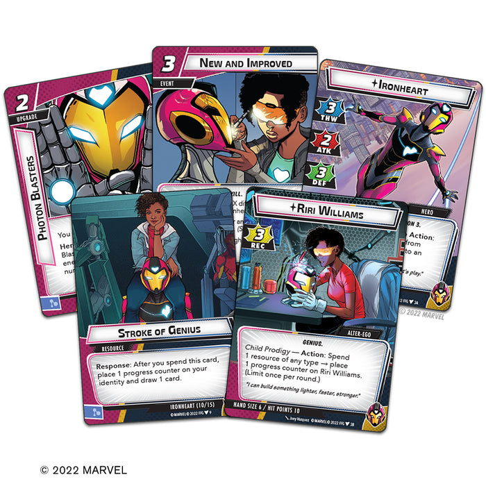 Marvel Champions LCG: Ironheart Hero Pack Board Games ASMODEE NORTH AMERICA   