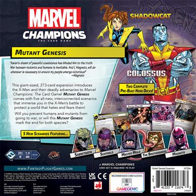 Marvel Champions LCG: Mutant Genesis Board Games ASMODEE NORTH AMERICA   