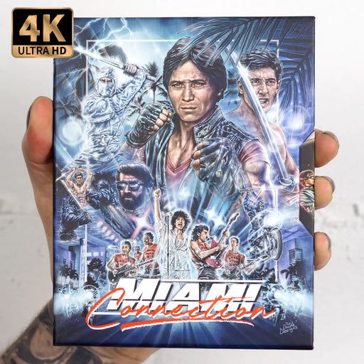 Miami Connection - Limited Edition Slipcover - 4K UHD & Blu-Ray - Sealed Media Vinegar Syndrome   