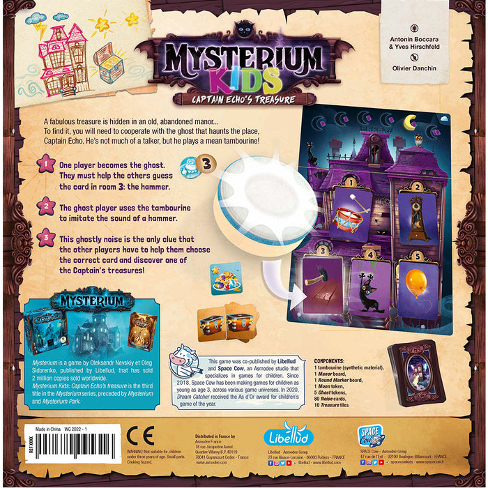Mysterium Kids - Captain Echo's Treasure Board Games ASMODEE NORTH AMERICA   