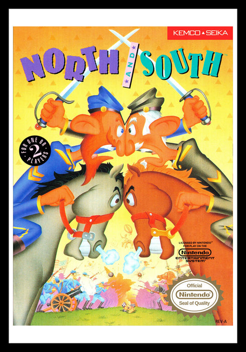 North and South - NES - Complete Video Games Nintendo   