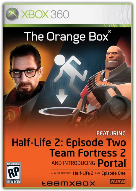 Orange Box - Xbox 360 - Sealed Video Games Microsoft   