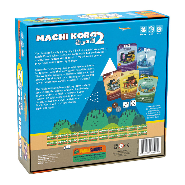 Machi Koro 2 Board Games PANDASAURUS LLC   