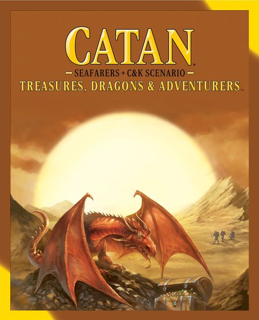 Catan - Treasures, Dragons, and Adventurers Expansion Board Games ASMODEE NORTH AMERICA   