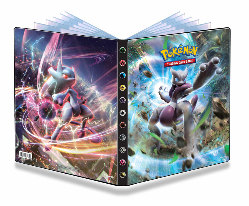 Pokemon TCG: Sword and Shield 9 9-Pocket Portfolio - Mewtwo Accessories Asmodee   