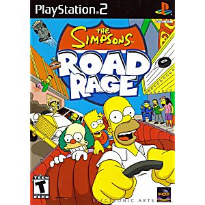 The Simpsons - Road Rage - Playstation 2 - Complete Video Games Sony   