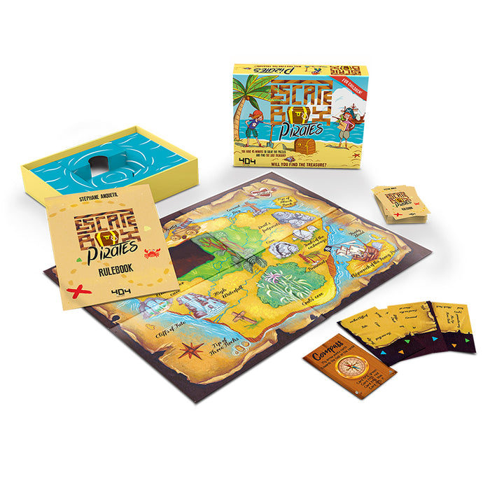 Escape Box Pirates Board Games ASMODEE NORTH AMERICA   