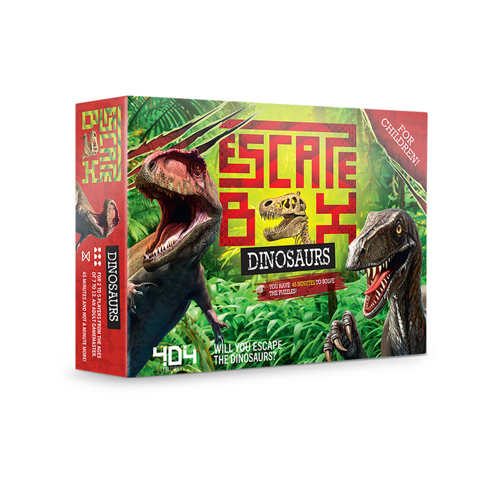 Escape Box Dinosaurs Board Games ASMODEE NORTH AMERICA   