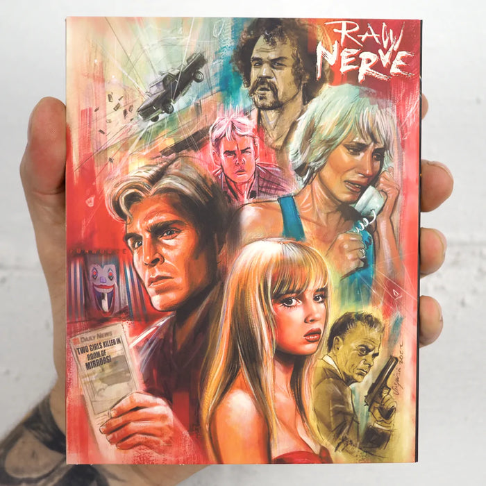 Raw Nerve - Limited Edition Slipcover - Blu-Ray - Sealed Media Vinegar Syndrome   