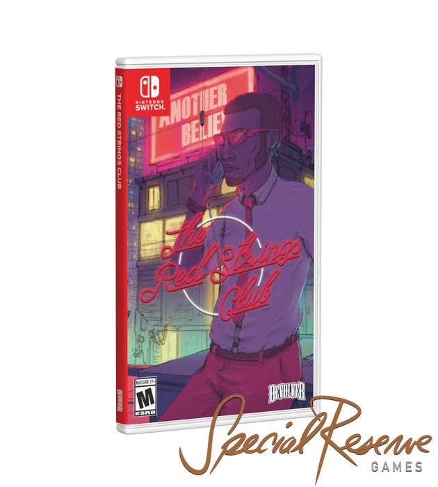 The Red Strings Club - Switch - Sealed Video Games Limited Run   